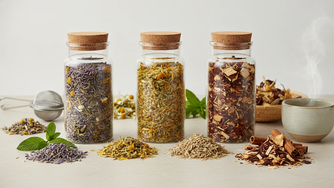 Organic Herbal Relaxation Tea Collection