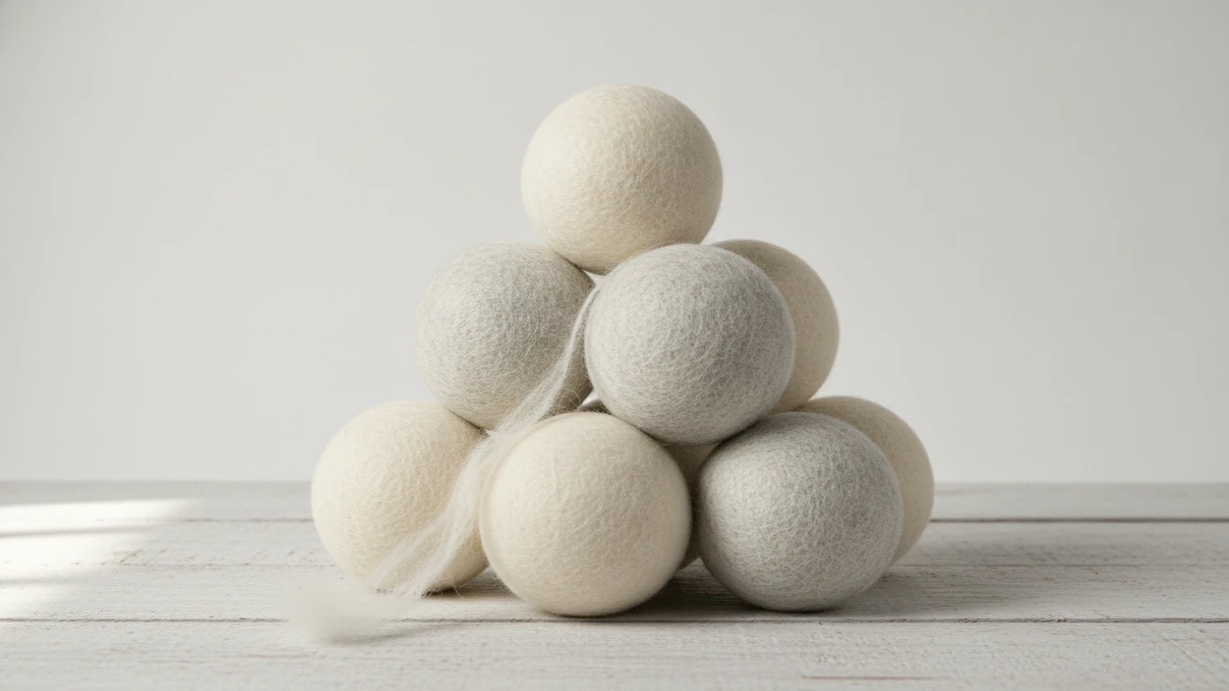 Organic Wool Laundry Dryer Balls