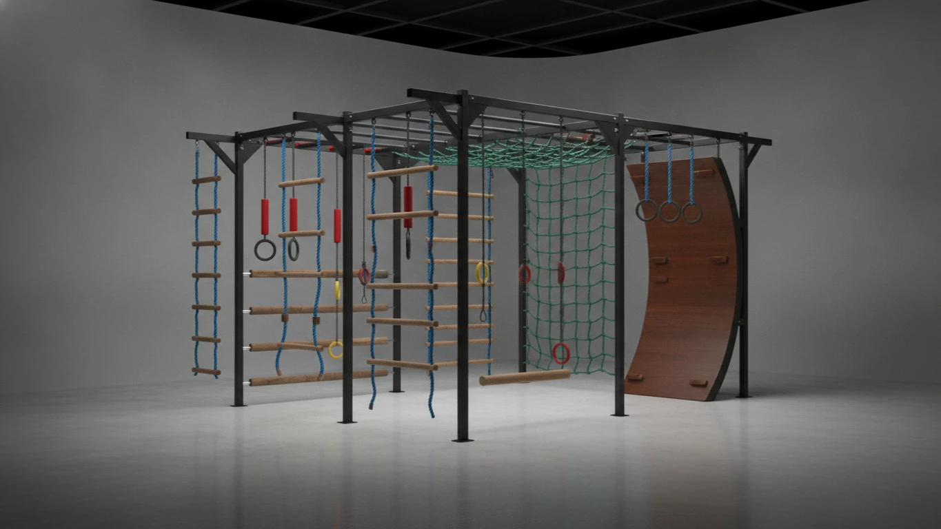 Outdoor Ninja Warrior Course
