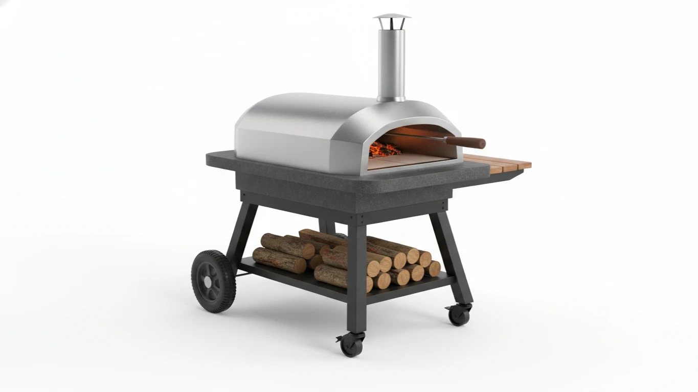 Outdoor Wood-Fired Pizza Oven