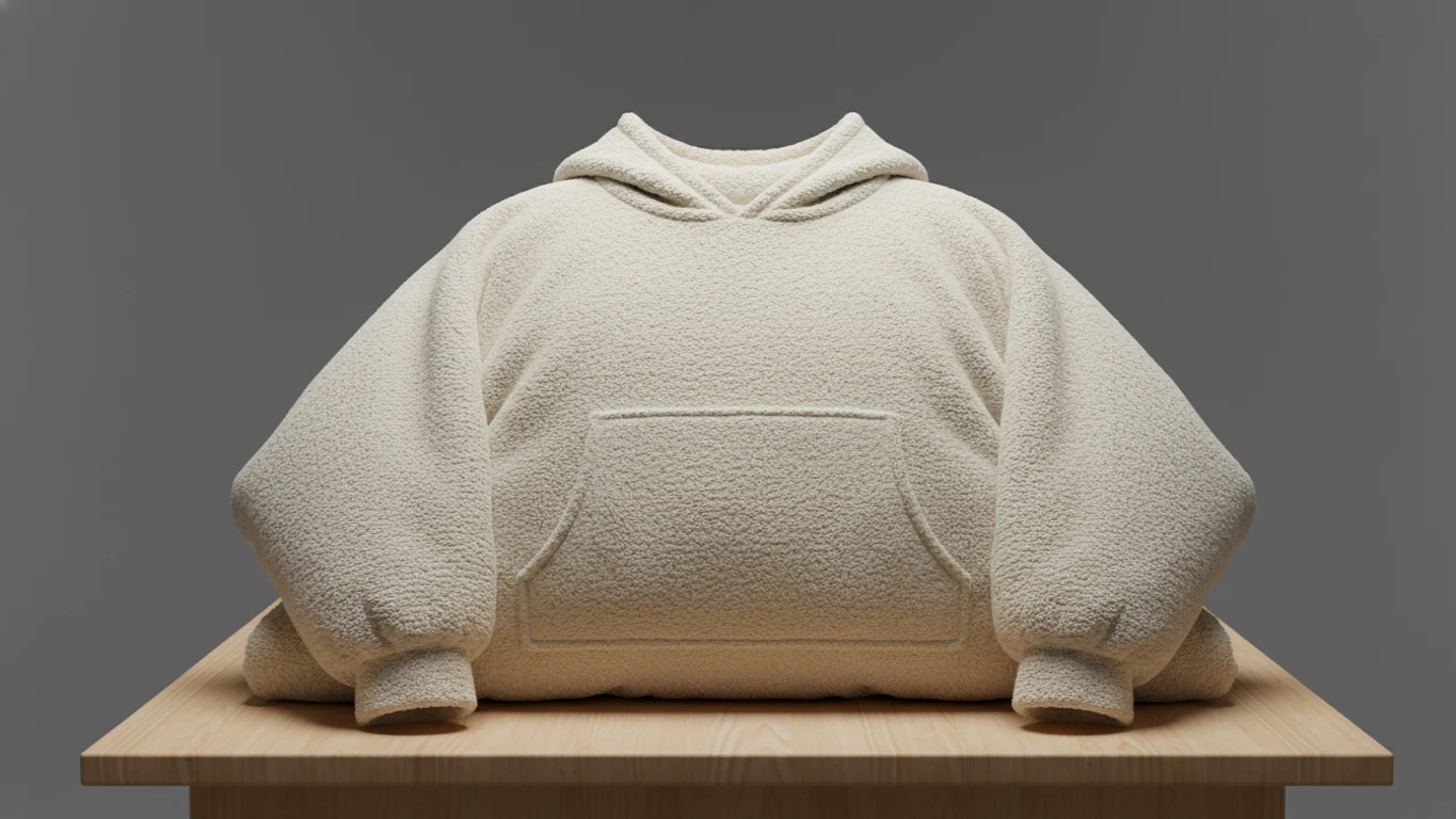 Oversized Fleece Wearable Blanket