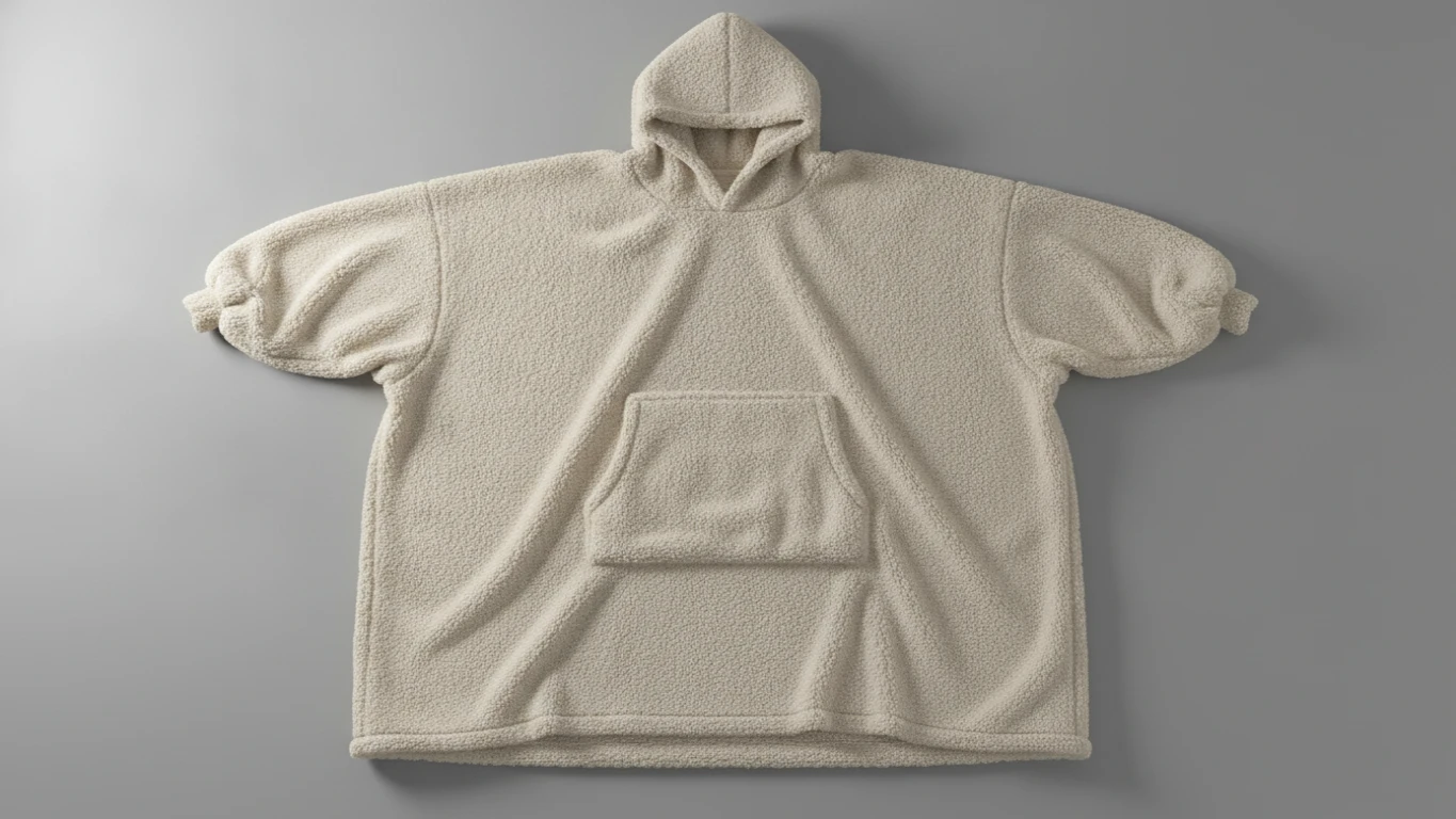 Oversized Wearable Fleece Blanket