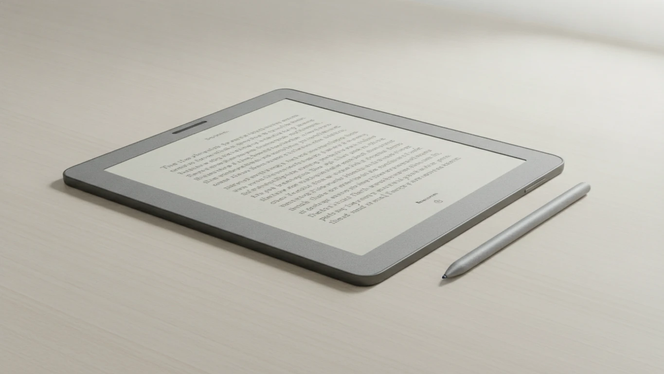 Paper-Like Digital E-Reader