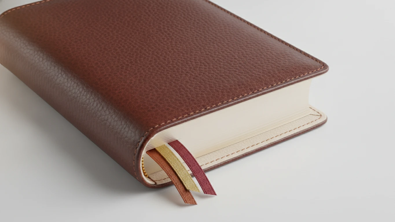 Pebbled Leather Breviary Cover