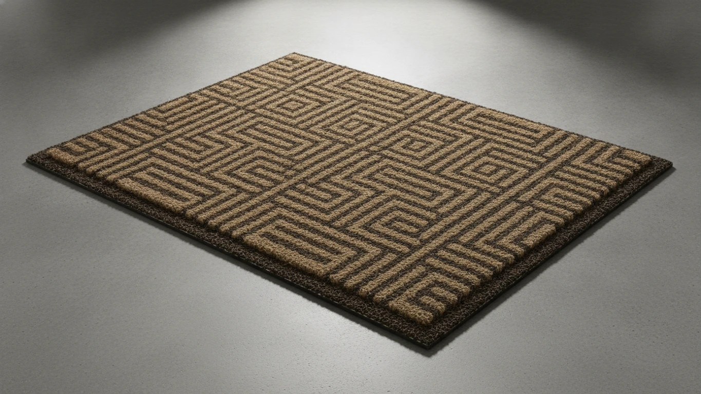 Personalized Fiber Entry Doormat