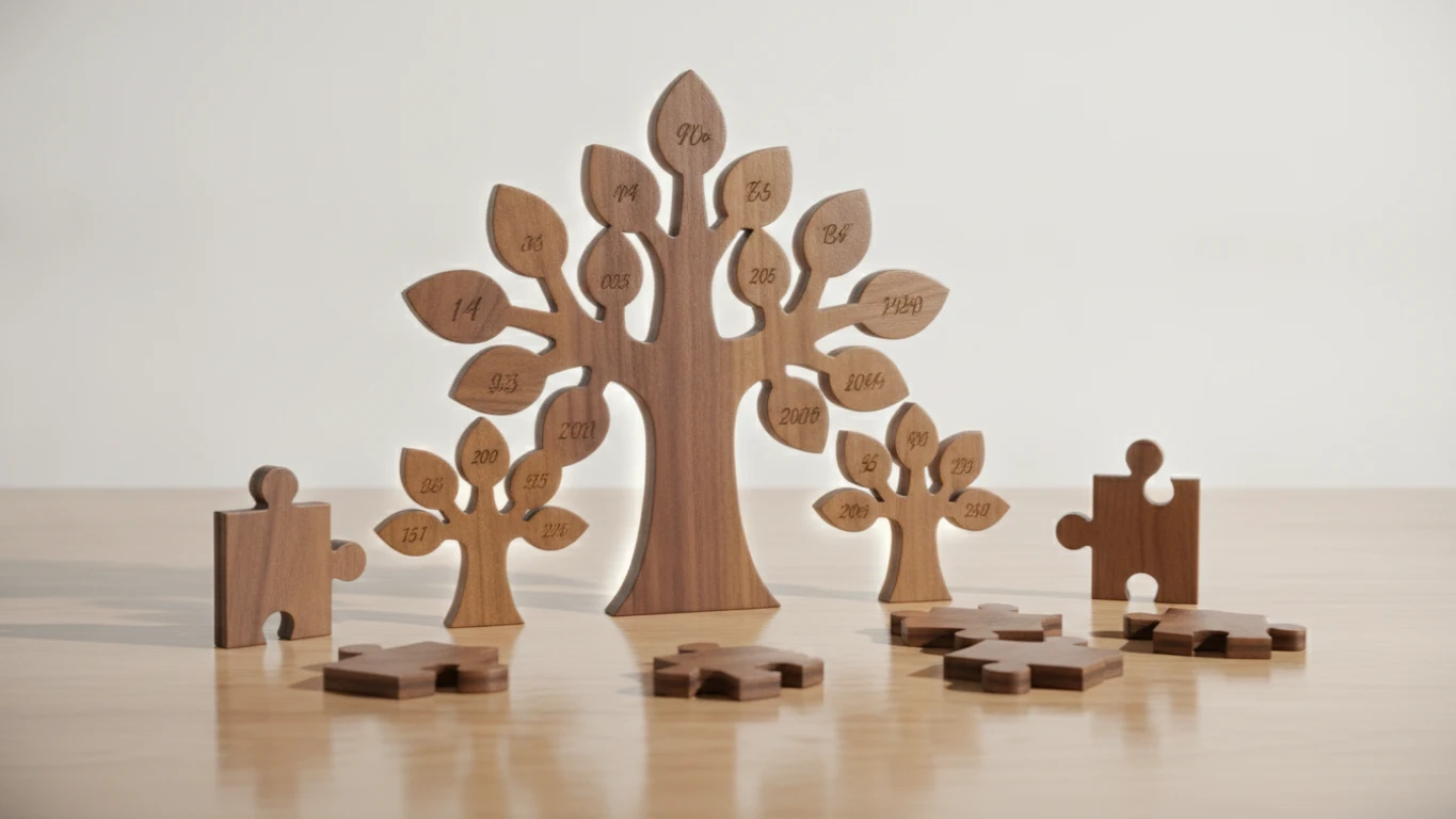 Personalized Heirloom Wooden Puzzle