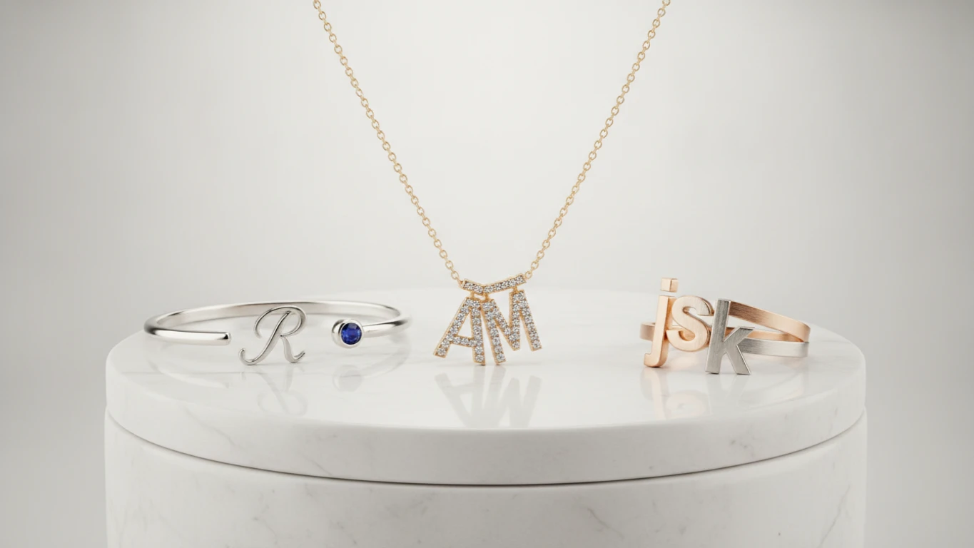 Personalized Initial Jewelry