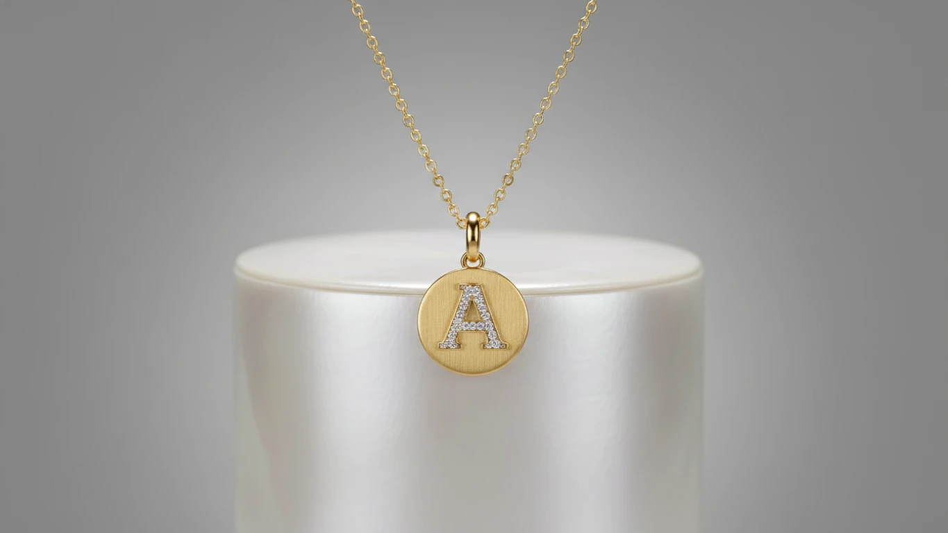 Personalized Initial Pendant Necklace