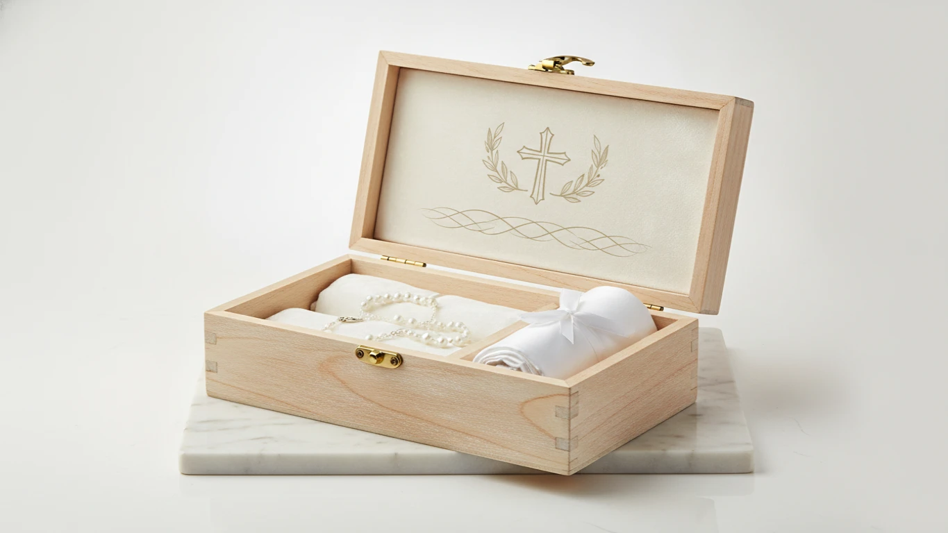 Personalized Keepsake Baptism Box