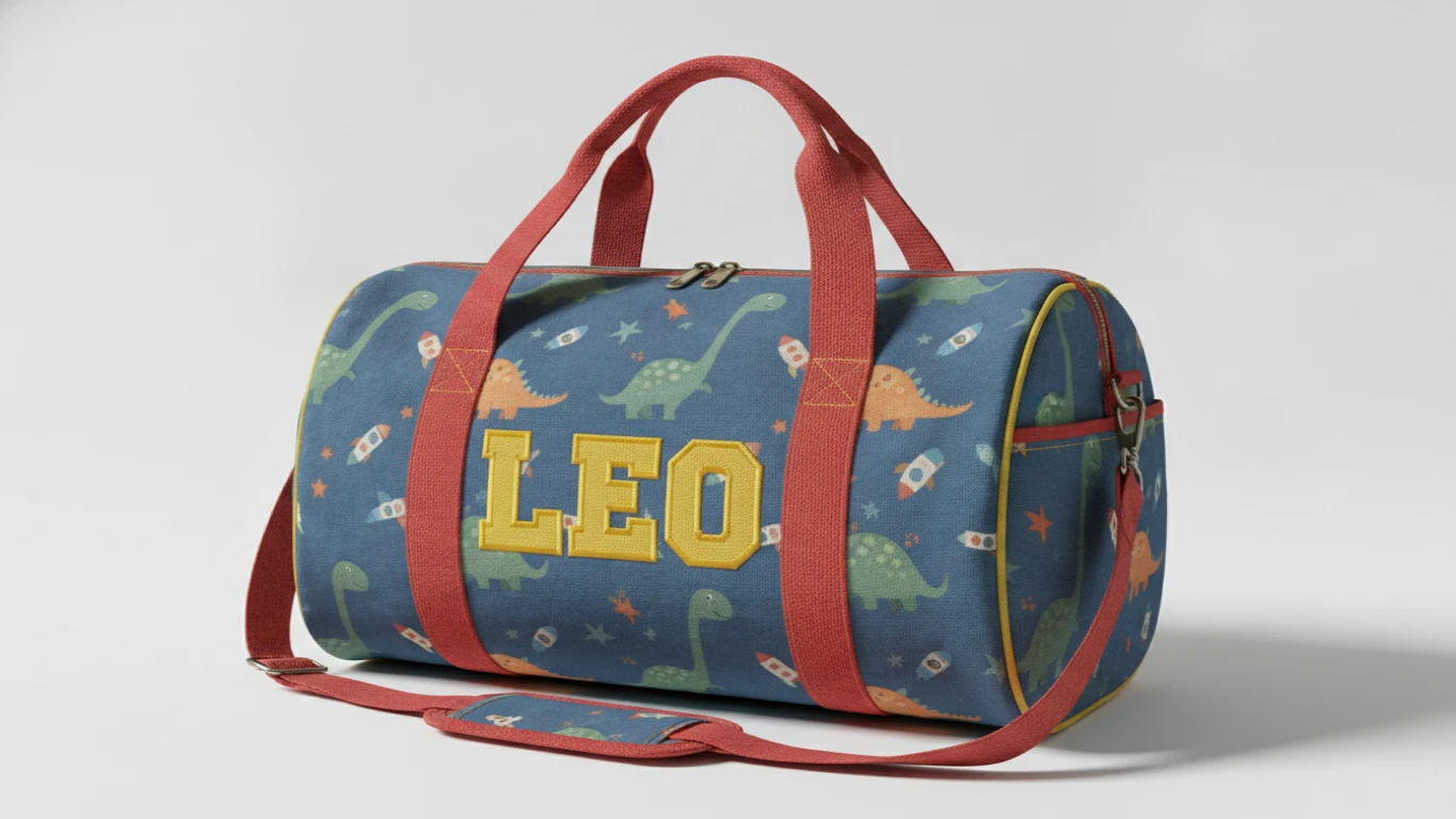 Personalized Kids Duffel Bag