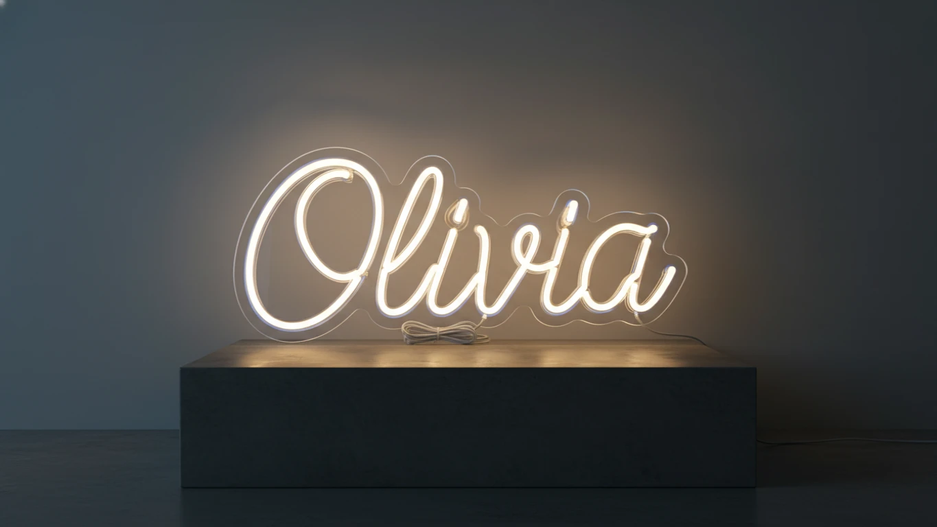 Personalized Neon Name Sign