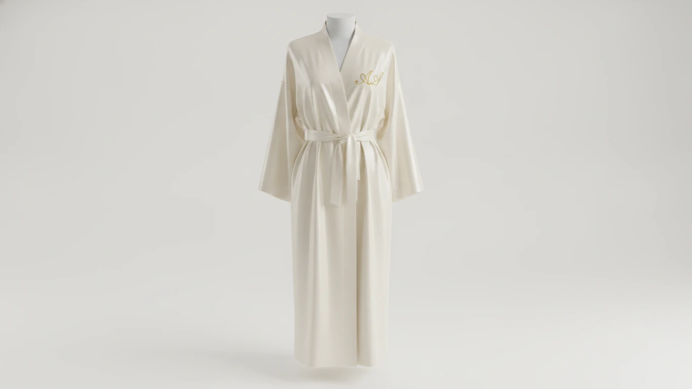 Personalized Satin Robe