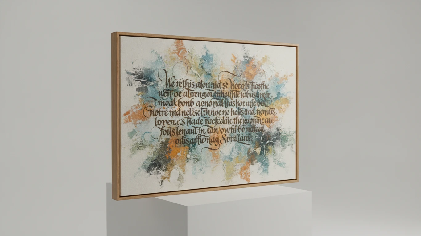 Personalized Scripture Canvas Art