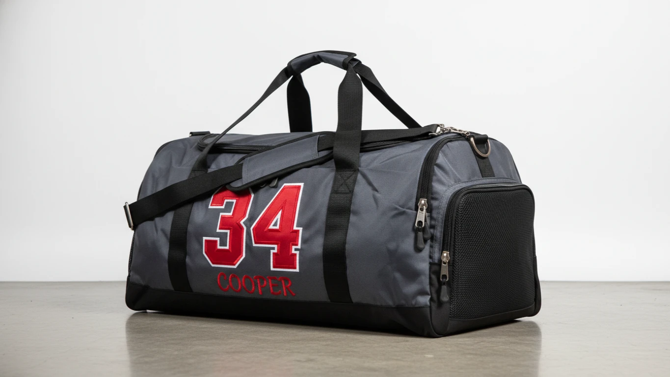Personalized Sports Gear Duffel Bag