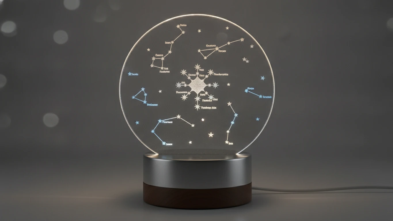 Personalized Star Map Night Light
