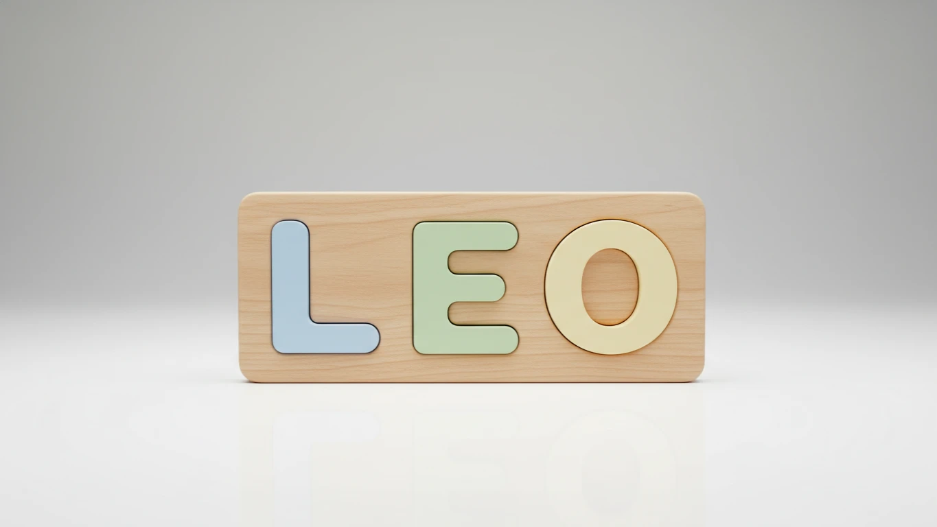 Personalized Wooden Alphabet Name Puzzle