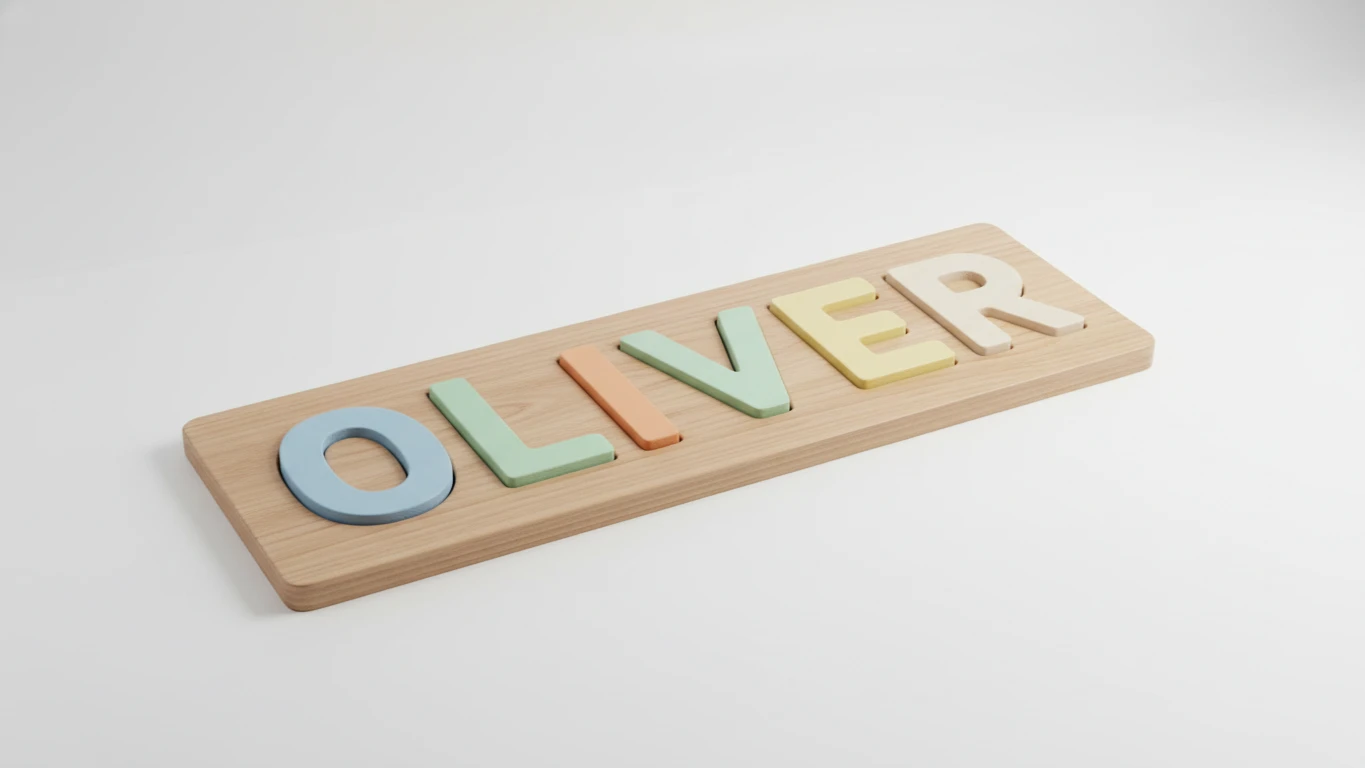 Personalized Wooden Name Puzzle