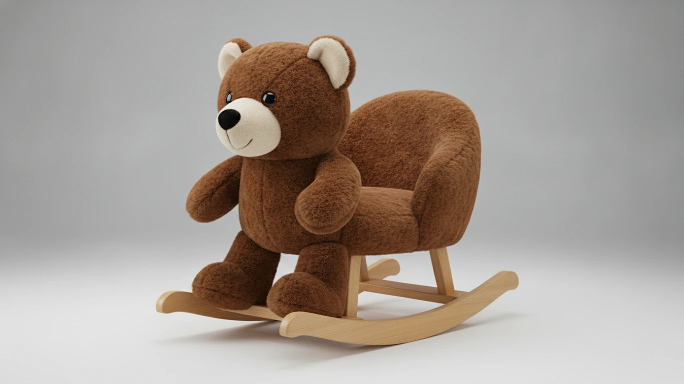 Plush Animal Rocking Chair