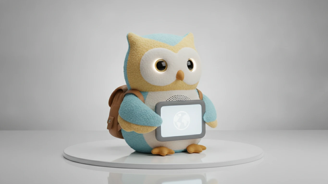 Plush Animated Learning Companion