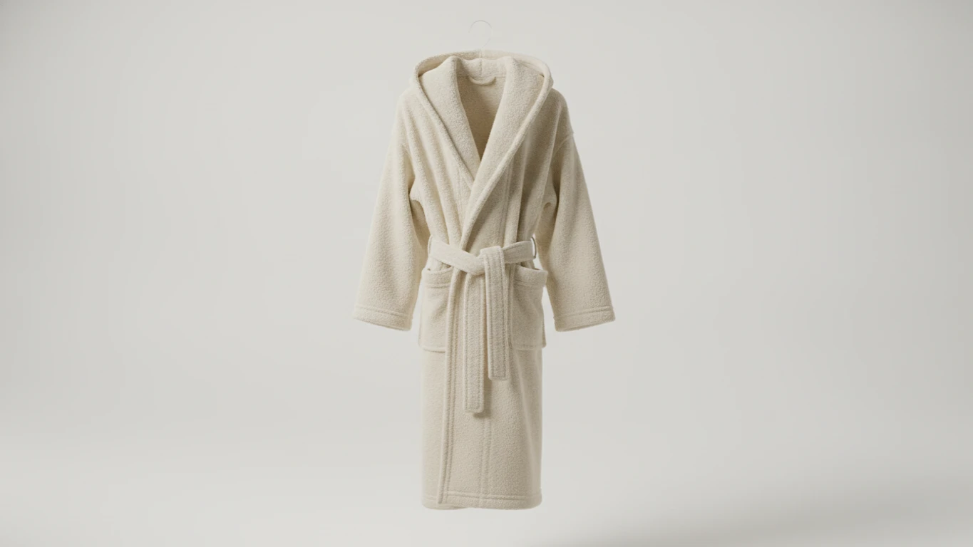 Plush Cotton Self-Care Bathrobe