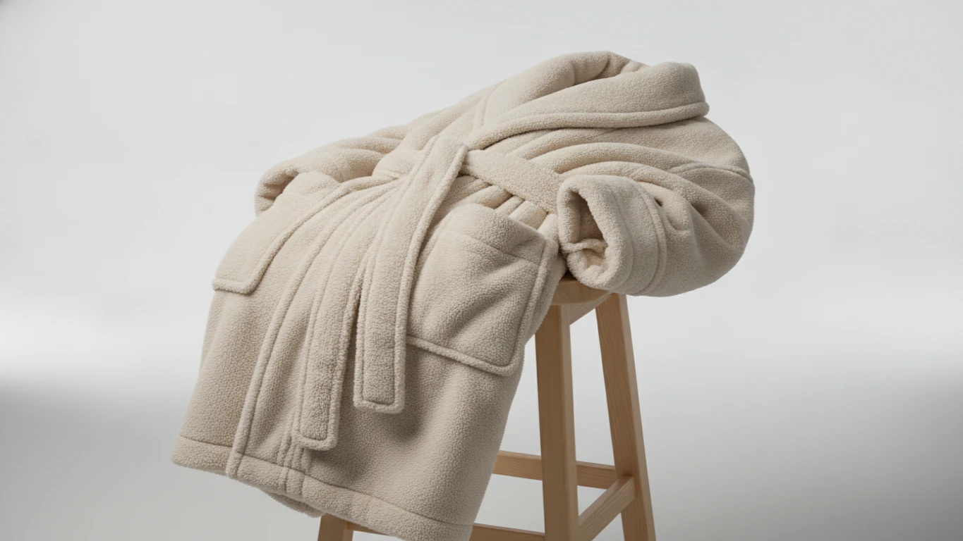 Plush Fleece Lounge Robe