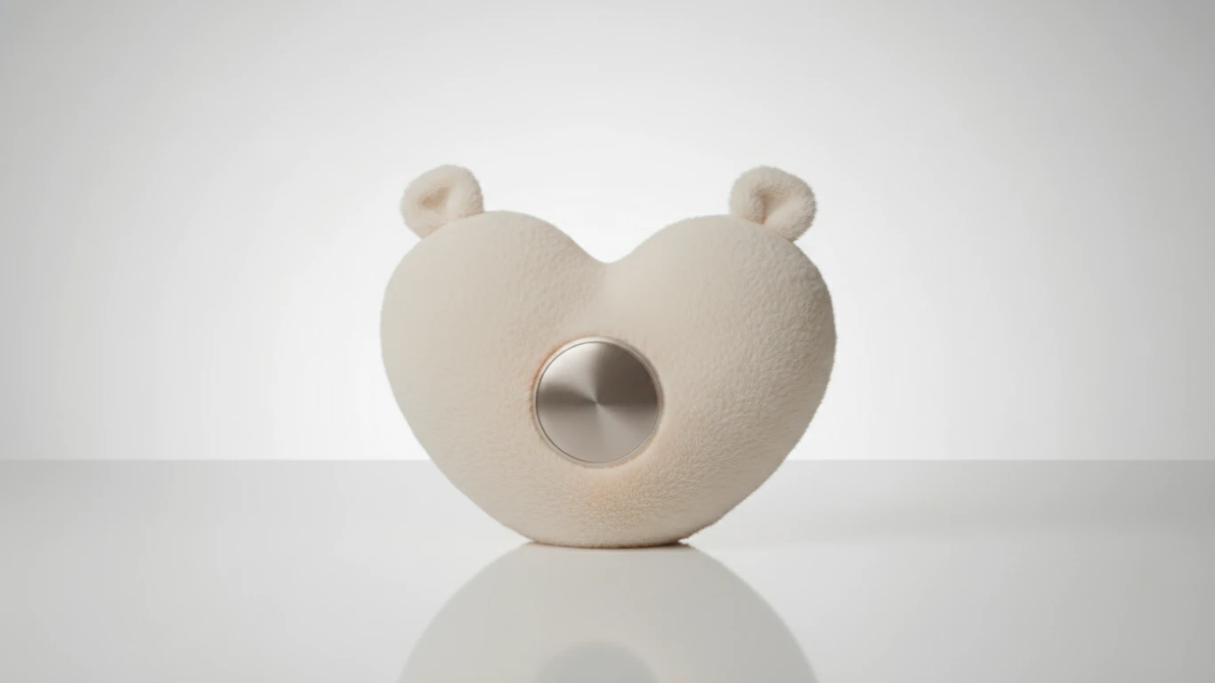 Plush Heartbeat Simulation Soother