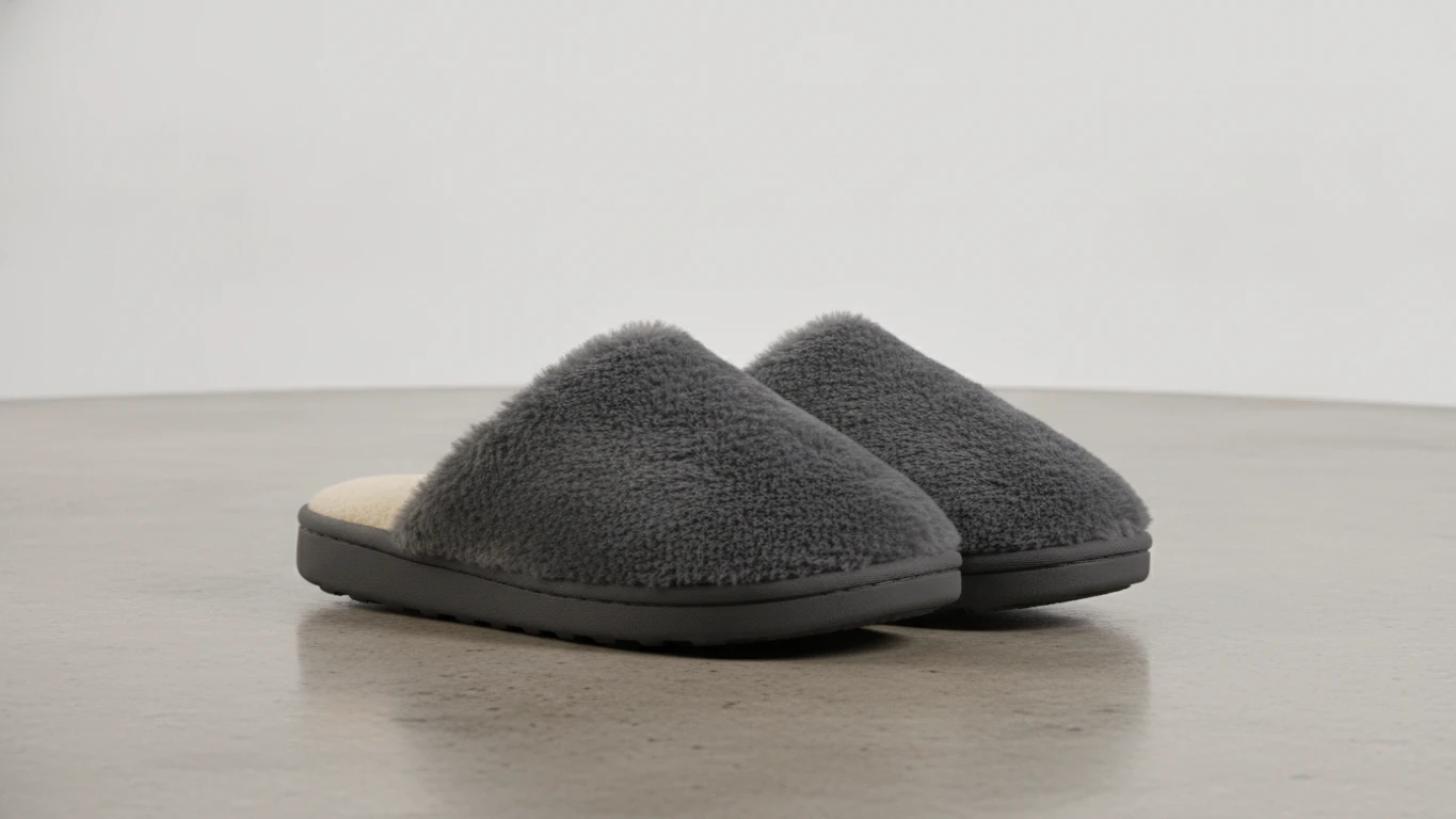 Plush Memory Foam Indoor Slippers