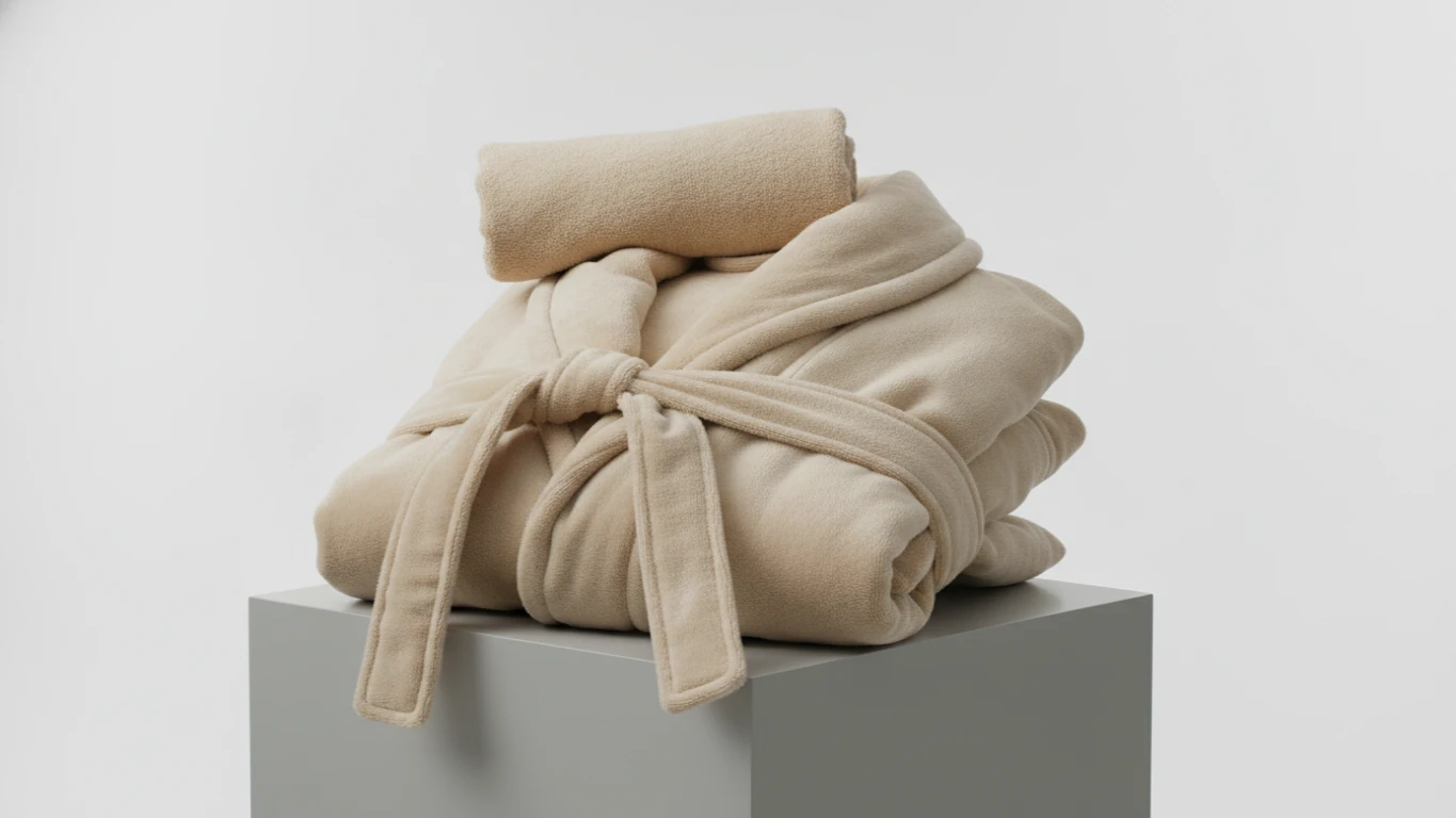 Plush Velour Spa Robe