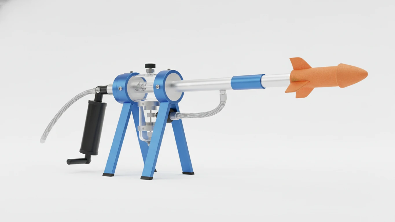 Pneumatic Foam Rocket Launcher