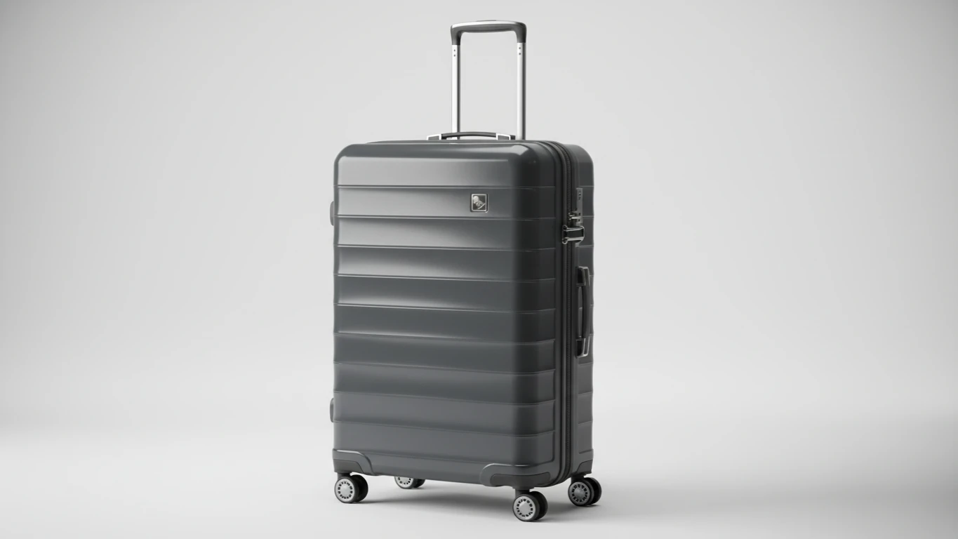 Polycarbonate Hard-Shell Designer Suitcase