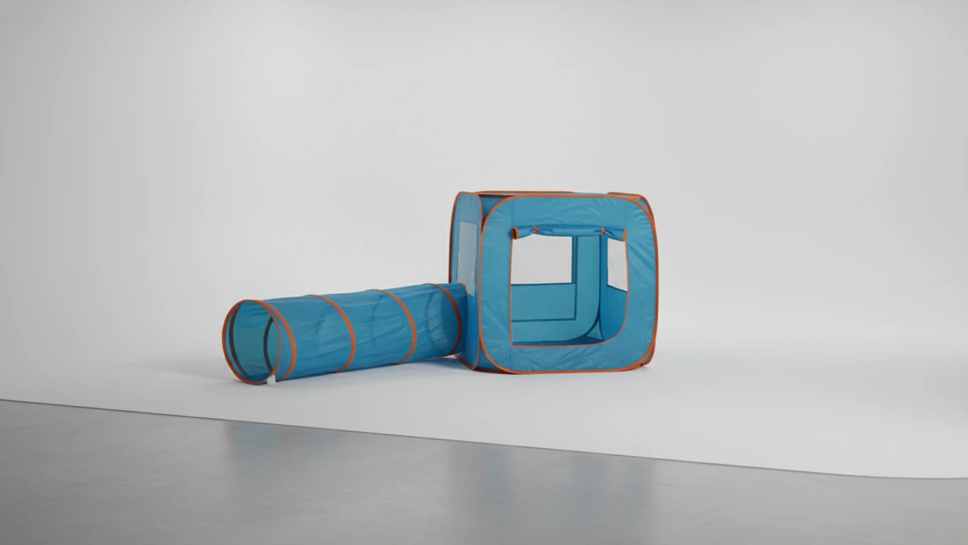 Pop-Up Play Tent with Tunnel