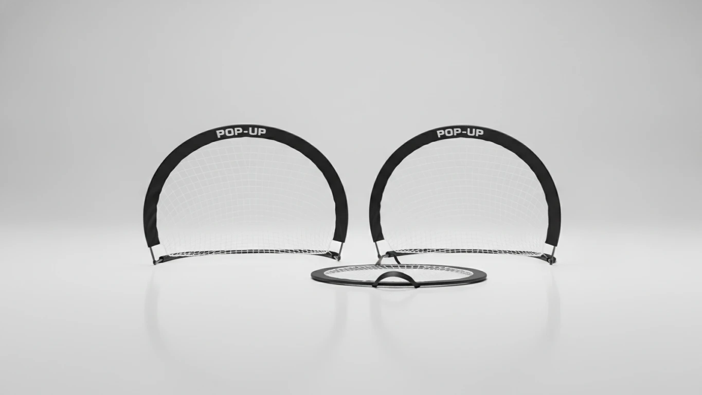 Pop-Up Portable Soccer Goals