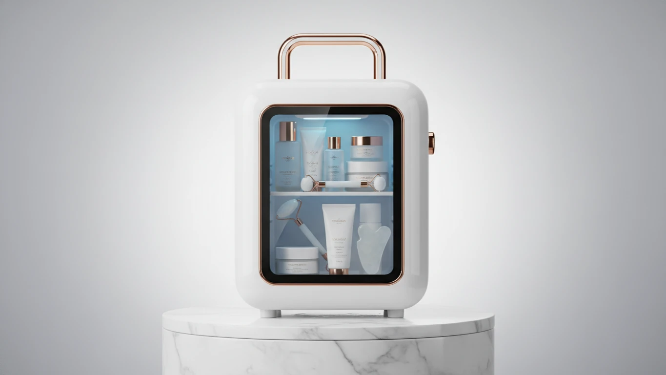 Portable Beauty and Skincare Mini-Fridge