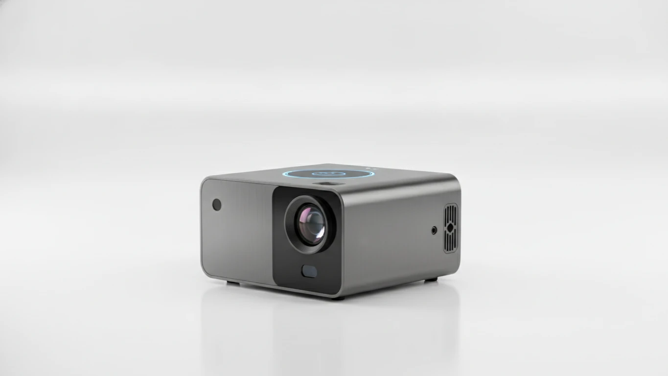Portable Cinema Projector for Syncing Movies