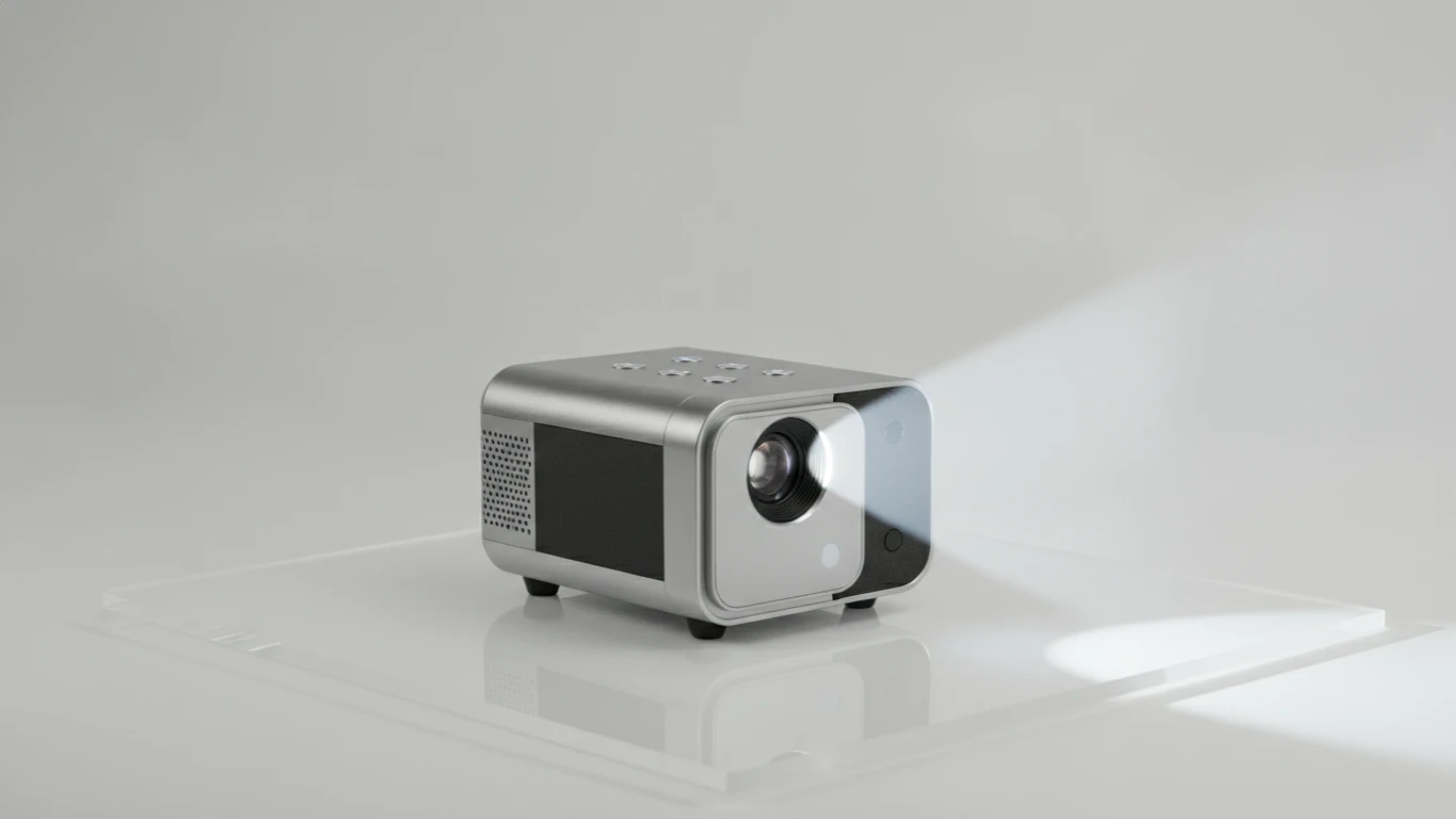 Portable Compact Movie Projector