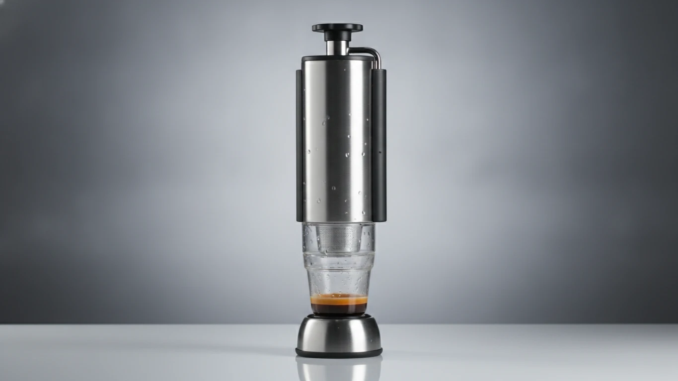 Portable Hand-Pressed Espresso Maker