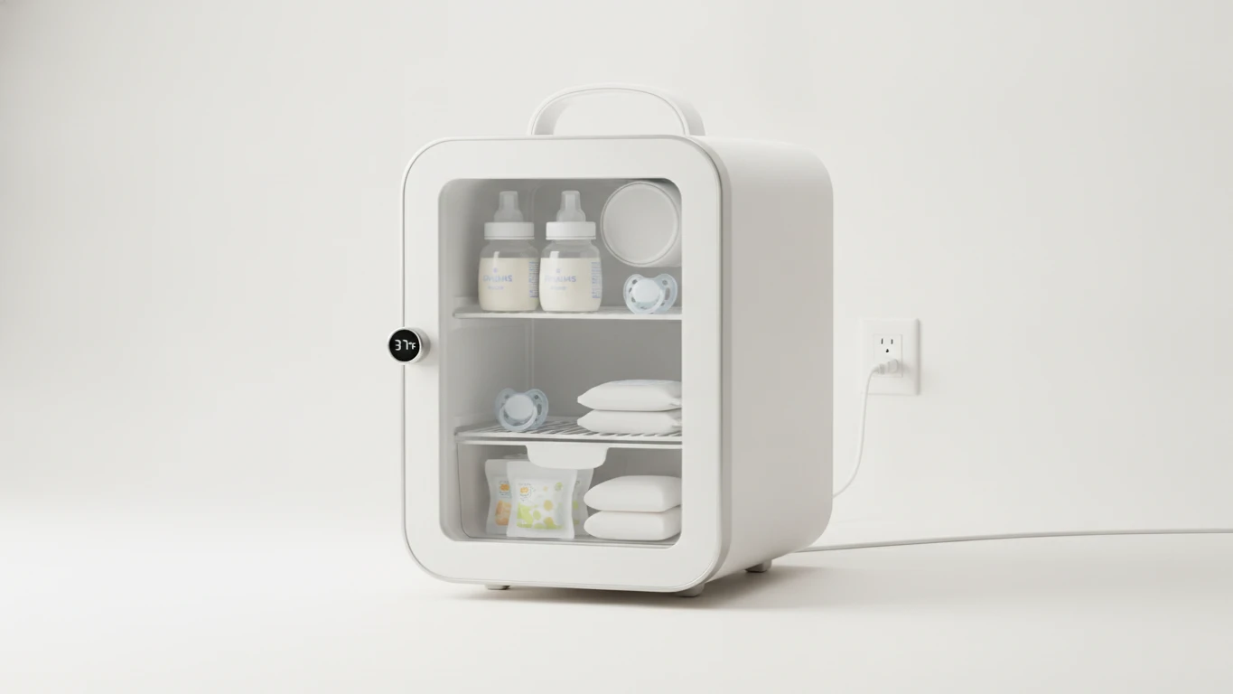 Portable Mini Nursery Refrigerator