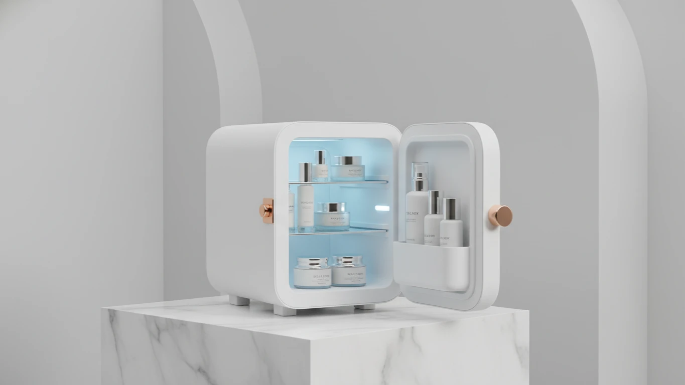 Portable Mini Skincare Fridge