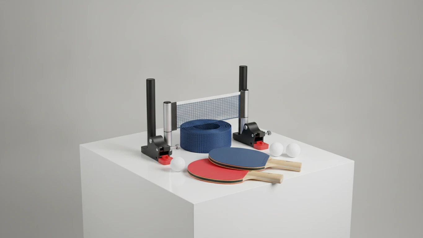 Portable Ping Pong Set for Any Table