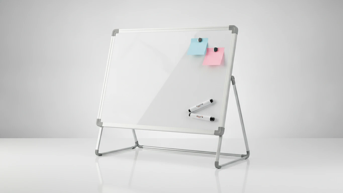 Portable Tabletop Whiteboard Easel