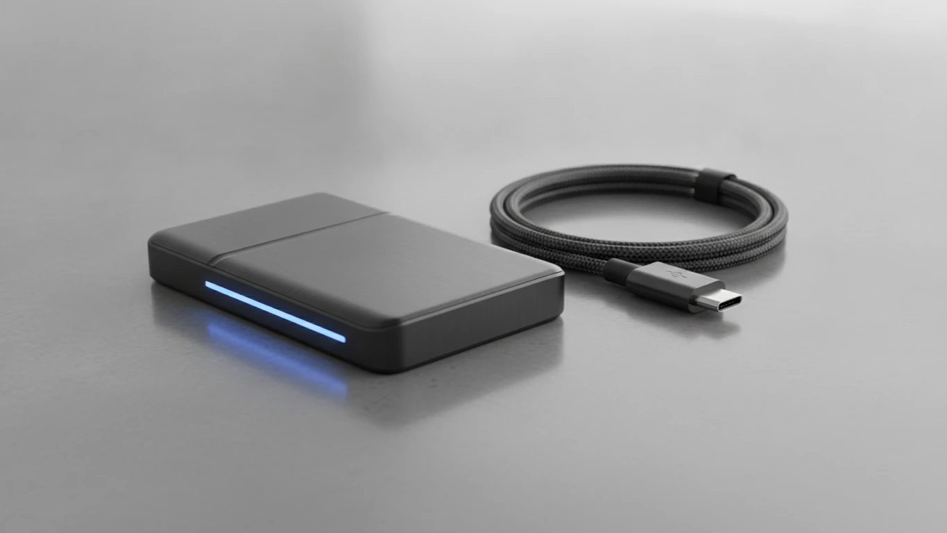 Portable Ultra-Fast External Solid State Drive