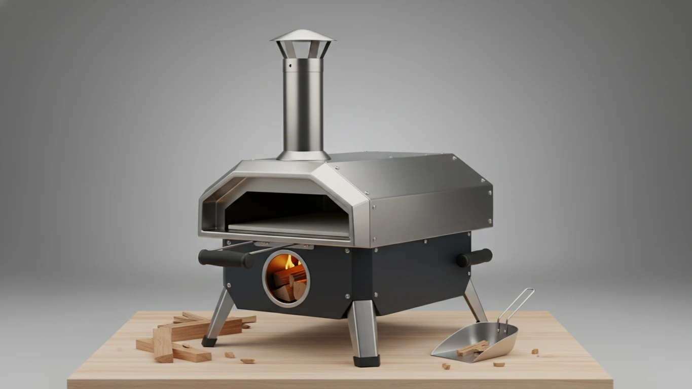 Portable Wood-Fired Outdoor Pizza Oven