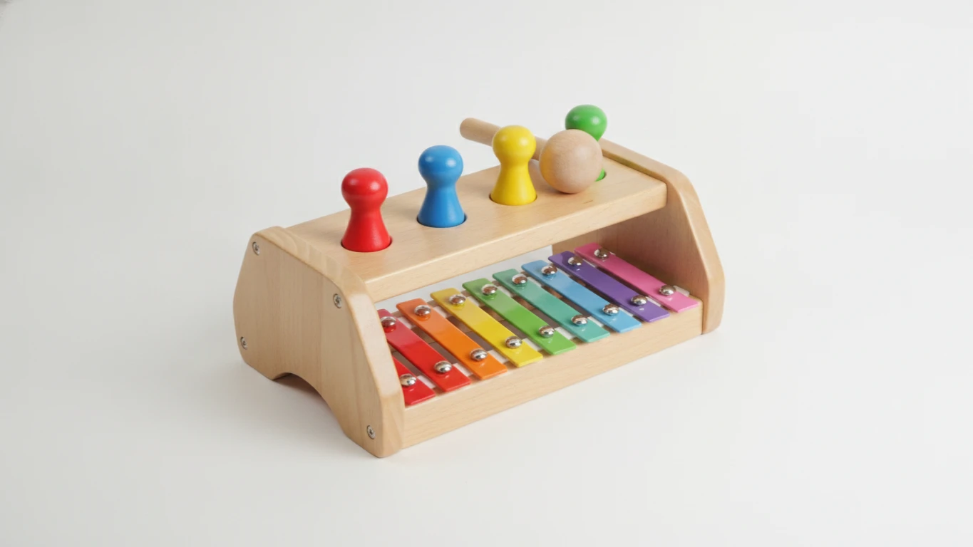 Pounding Bench and Xylophone Set