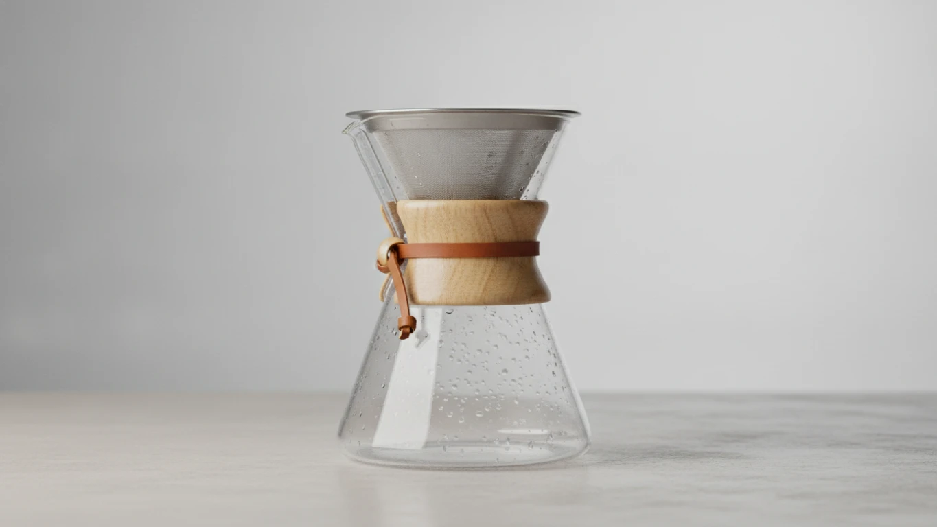 Pour-Over Glass Carafe Brewer
