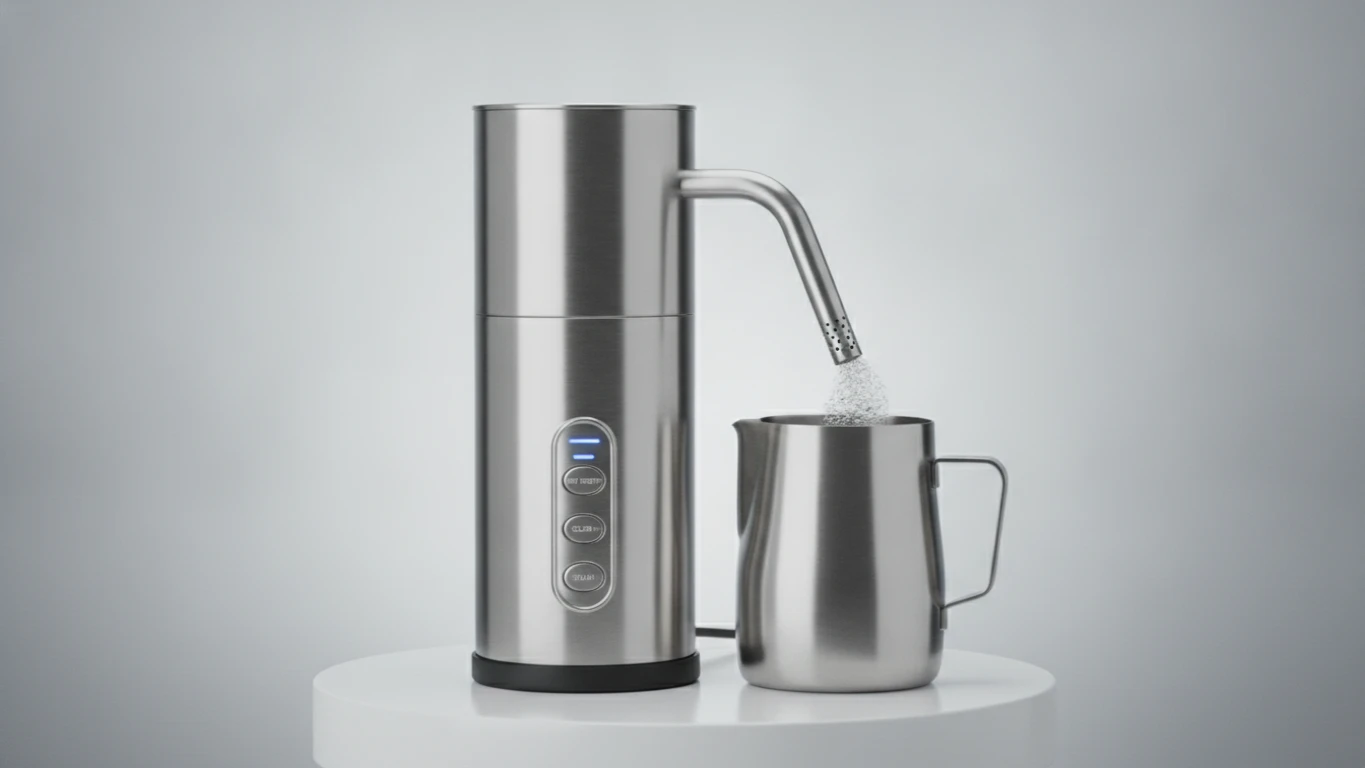 Precision Electric Milk Frother and Steam Wand