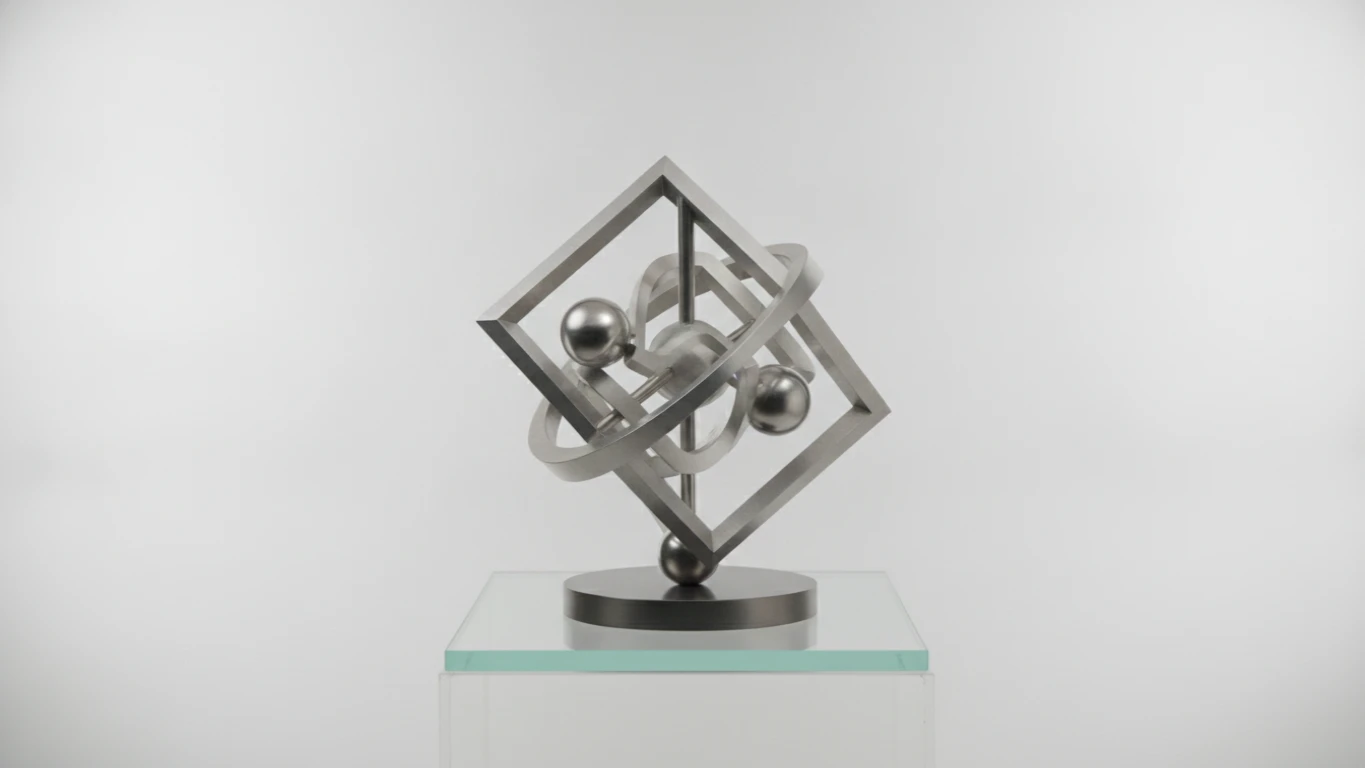 Precision Metal Desktop Sculpture