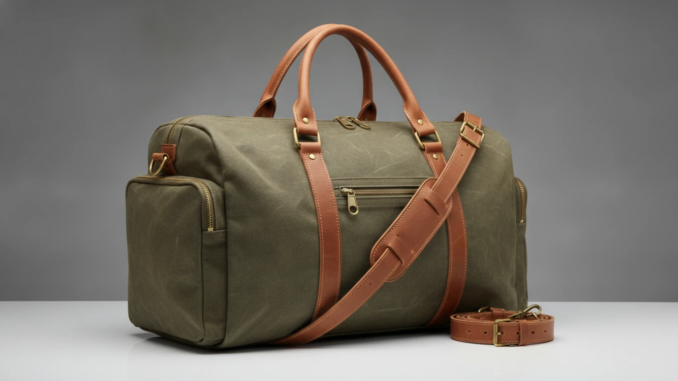 Premium Canvas Weekend Duffle Bag