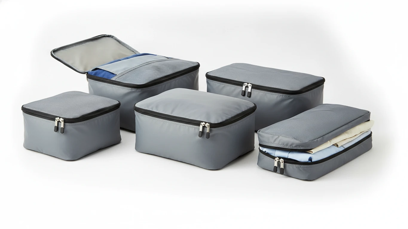 Premium Compression Travel Packing Cubes