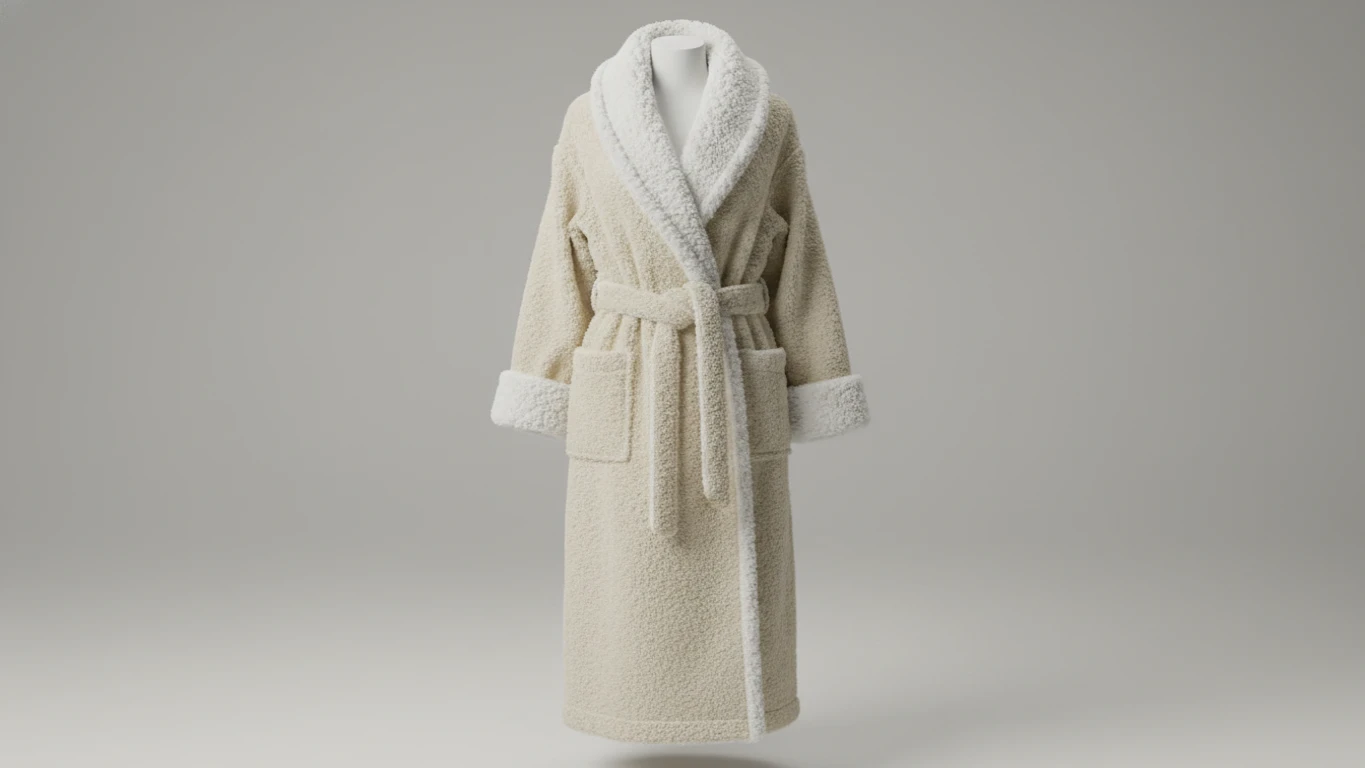 Premium Fleece-Lined Plush Robe