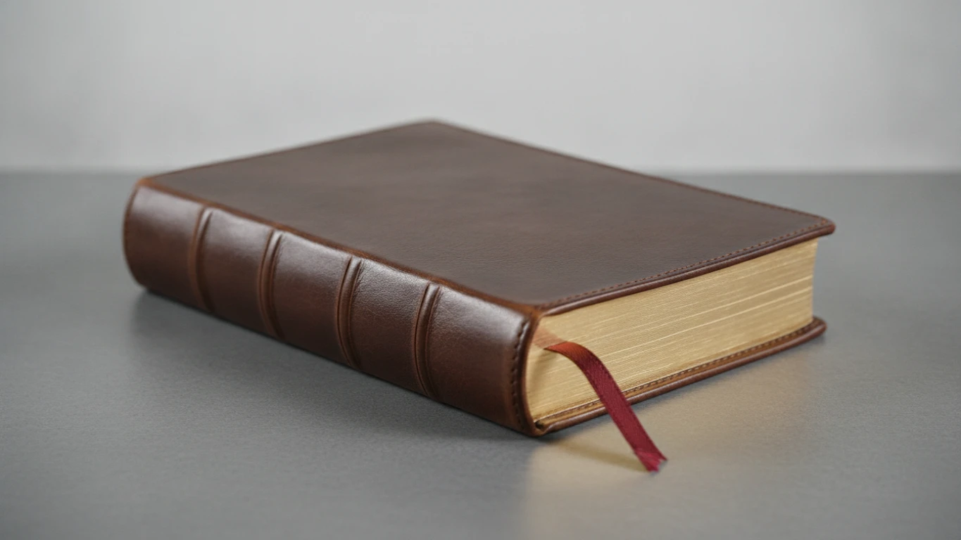 Premium Leather Personal Bible